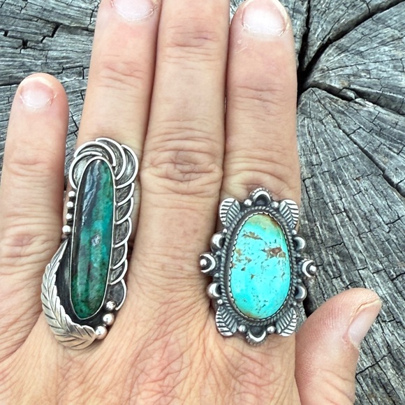 Sterling Silver Turquoise Ring - Picture 4 of 4
